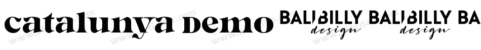 Catalunya demo字体转换